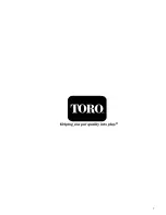 Preview for 7 page of Toro MULTI-PRO 1100 Operator'S Manual