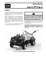 Toro Multi Pro 5700-D Service Manual предпросмотр