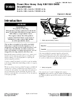 Toro Power Max 38801 Operator'S Manual preview