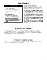 Preview for 7 page of Toro Power Shovel 38310 Operator'S Manual