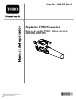 Preview for 10 page of Toro PowerJet 51624 Operator'S Manual