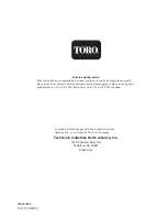 Preview for 51 page of Toro POWERVAC 51985 Operator'S Manual