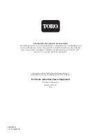 Предварительный просмотр 72 страницы Toro Powervac 51988 Operator'S Manual