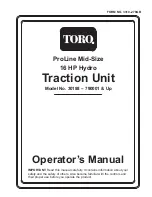 Предварительный просмотр 1 страницы Toro ProLine 30188 Operator'S Manual