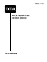 Предварительный просмотр 1 страницы Toro ProLine 53020 Operator'S Manual