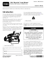 Toro Recycler 20334 Operator'S Manual preview
