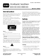 Preview for 1 page of Toro Recycler 20793 Operator'S Manual