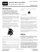 Preview for 1 page of Toro Recycler 20950 Operator'S Manual