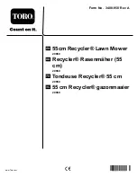 Toro Recycler 20960 Manual preview