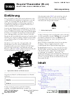 Preview for 25 page of Toro Recycler 20960 Manual