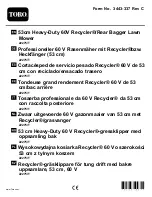 Toro Recycler 22275 Operator'S Manual preview