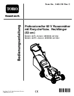 Preview for 33 page of Toro Recycler 22275 Operator'S Manual