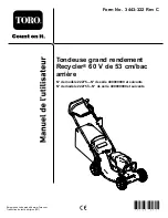 Preview for 93 page of Toro Recycler 22275 Operator'S Manual