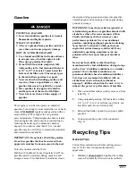 Preview for 17 page of Toro Recycler SR-21OS Operator'S Manual