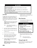 Preview for 22 page of Toro Recycler SR-21OS Operator'S Manual