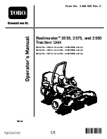 Toro Reelmaster 3555 Operator'S Manual предпросмотр