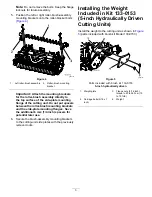 Предварительный просмотр 3 страницы Toro Reelmaster 5010- H Installation Instructions Manual