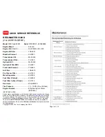 Preview for 12 page of Toro REELMASTER 5010 Series Quick Service Reference