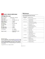 Preview for 17 page of Toro REELMASTER 5010 Series Quick Service Reference