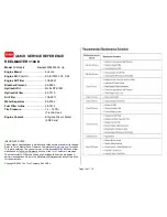 Preview for 18 page of Toro REELMASTER 5010 Series Quick Service Reference