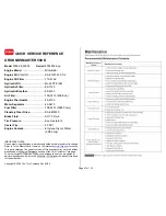 Preview for 47 page of Toro REELMASTER 5010 Series Quick Service Reference