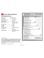 Preview for 59 page of Toro REELMASTER 5010 Series Quick Service Reference