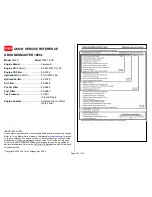 Preview for 69 page of Toro REELMASTER 5010 Series Quick Service Reference