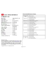 Preview for 91 page of Toro REELMASTER 5010 Series Quick Service Reference