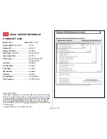 Preview for 92 page of Toro REELMASTER 5010 Series Quick Service Reference