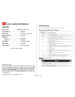 Preview for 101 page of Toro REELMASTER 5010 Series Quick Service Reference