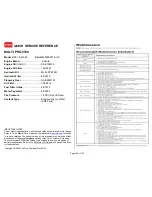 Preview for 106 page of Toro REELMASTER 5010 Series Quick Service Reference