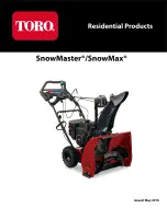 Toro SnowMaster Manual preview