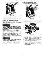 Предварительный просмотр 15 страницы Toro Super Bagger Operator'S Manual