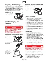 Предварительный просмотр 9 страницы Toro Super Recycler 20054 Operator'S Manual