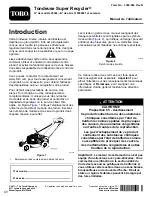 Preview for 49 page of Toro Super Recycler 20382 Operator'S Manual