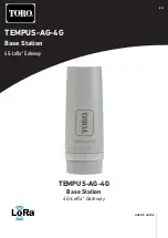 Preview for 1 page of Toro TEMPUS-AG-4G User Manual