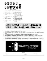 Предварительный просмотр 9 страницы Toro TimeCutter Z5020 Operator'S Manual