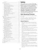 Preview for 3 page of Toro TimeCutter Z5030 Operator'S Manual