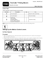 Toro TimeCutter Setup Instructions preview