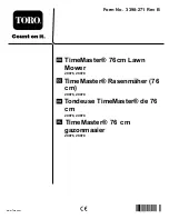 Toro TimeMaster 20976 Operator'S Manual preview