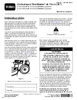 Preview for 33 page of Toro TimeMaster 21199 Manual