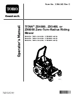 Toro TITAN 74861 Operator'S Manual preview