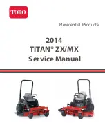 Preview for 1 page of Toro titan mx Service Manual