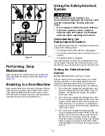 Предварительный просмотр 15 страницы Toro Titan MyRide 75311 Operator'S Manual