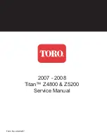 Preview for 172 page of Toro Titan Z4800 Service Manual