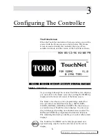 Предварительный просмотр 7 страницы Toro TouchNet NO-90-06 User Manual