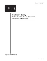 Toro Tru Trak Sulky 30110 Operator'S Manual preview