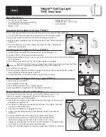 Предварительный просмотр 1 страницы Toro Twilight TWGC Setup Manual