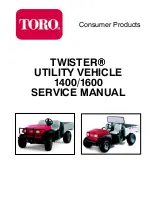 Preview for 2 page of Toro TWISTER 1400 Service Manual