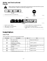 Preview for 2 page of Toro TX Platform Installation Instructions Manual